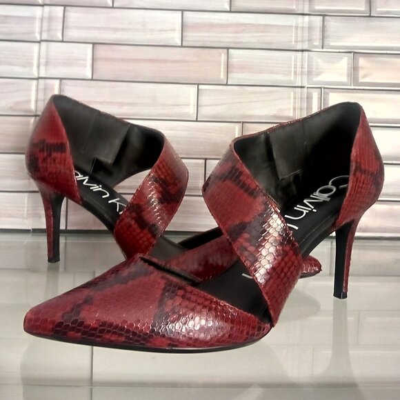 Calvin Klein heels. good condition. Size 10 - Picture 1 of 7